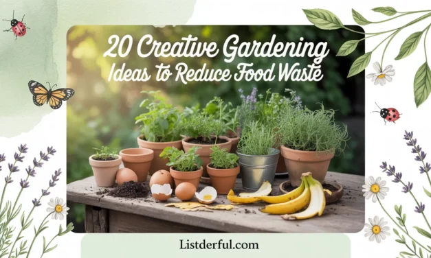 20 Creative Gardening Ideas to Reduce Food Waste