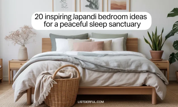 20 Inspiring Japandi Bedroom Ideas for a Peaceful Sleep Sanctuary