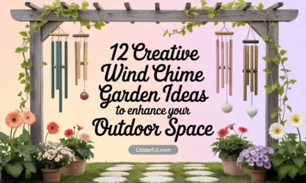 12 Creative Wind Chime Garden Ideas to Enhance Your Outdoor Space