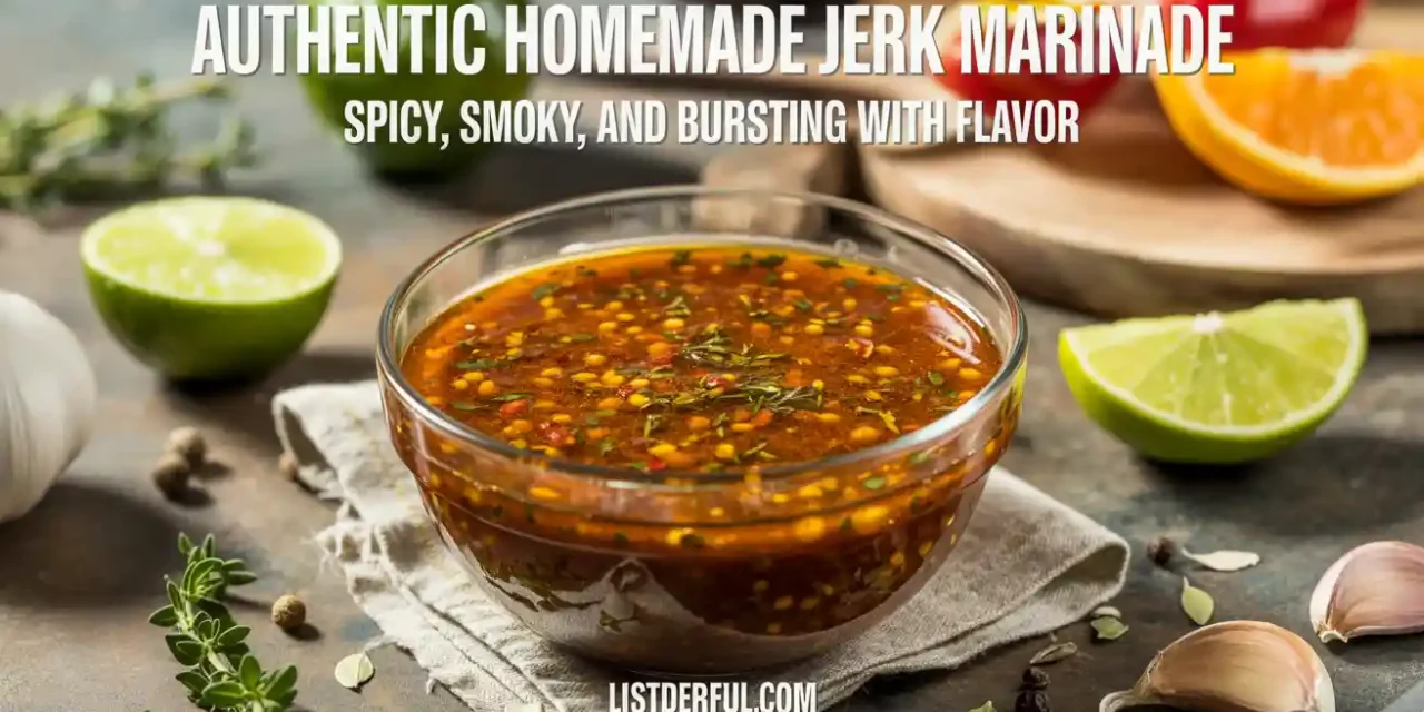Authentic Jamaican Jerk Marinade That’ll Transform Everything You Grill