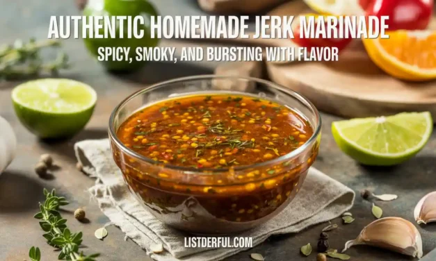 Authentic Jamaican Jerk Marinade That’ll Transform Everything You Grill
