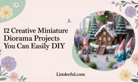 12 Creative Miniature Diorama Projects You Can Easily DIY