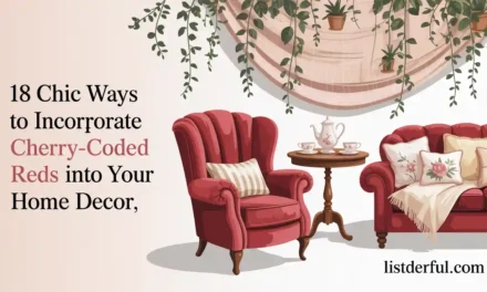 18 Chic Ways to Incorporate Cherry-Coded Reds into Your Home Decor