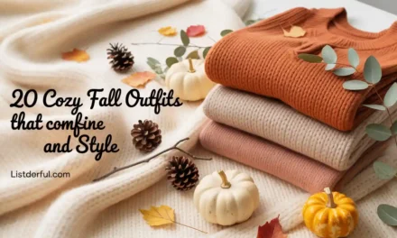 20 Cozy Fall Outfits That Combine Comfort and Style