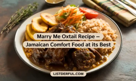 Marry Me Oxtail: Jamaican Fall-Off-The-Bone Comfort That’ll Win Hearts