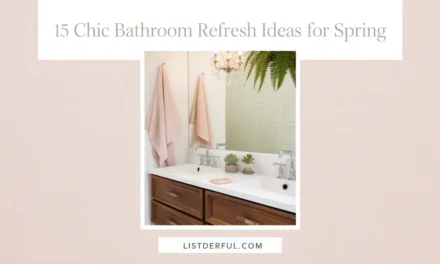 15 Chic Bathroom Refresh Ideas for Spring
