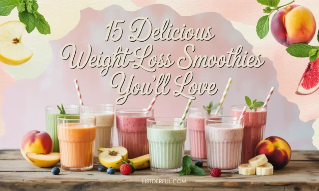 15 Delicious Weight-Loss Smoothies You’ll Love