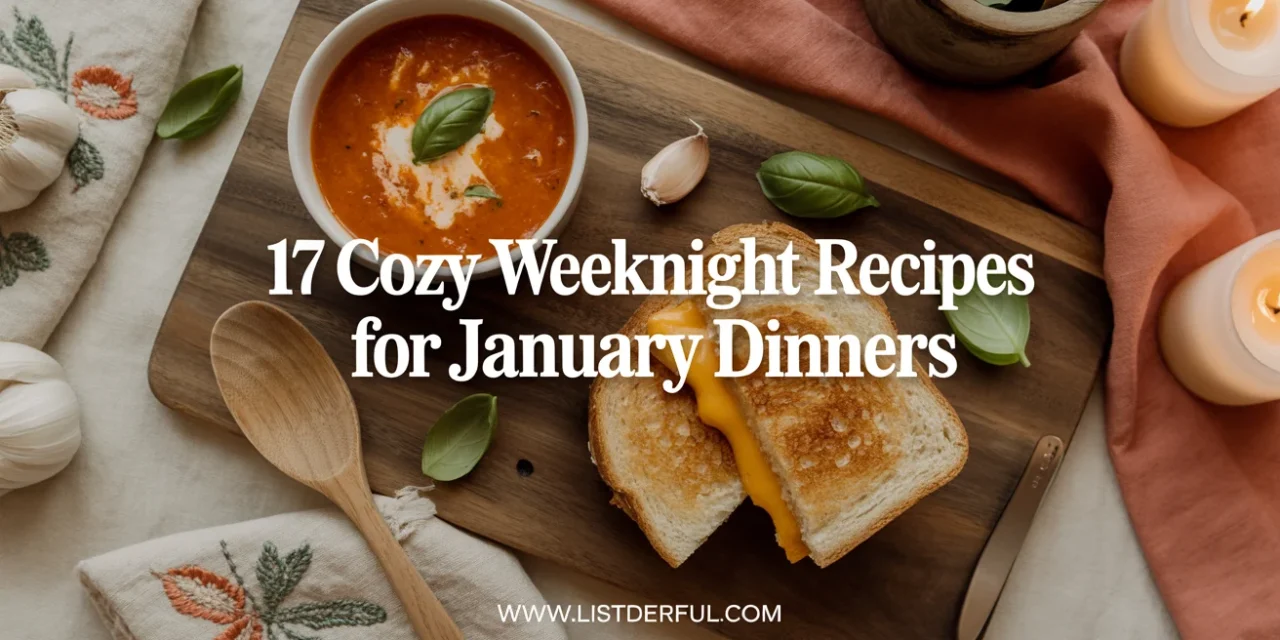 17 Cozy Weeknight Recipes for January Dinners