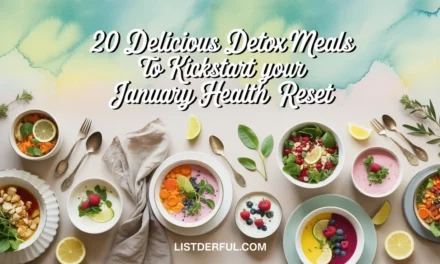 20 Delicious Detox Meals to Kickstart Your January Health Reset